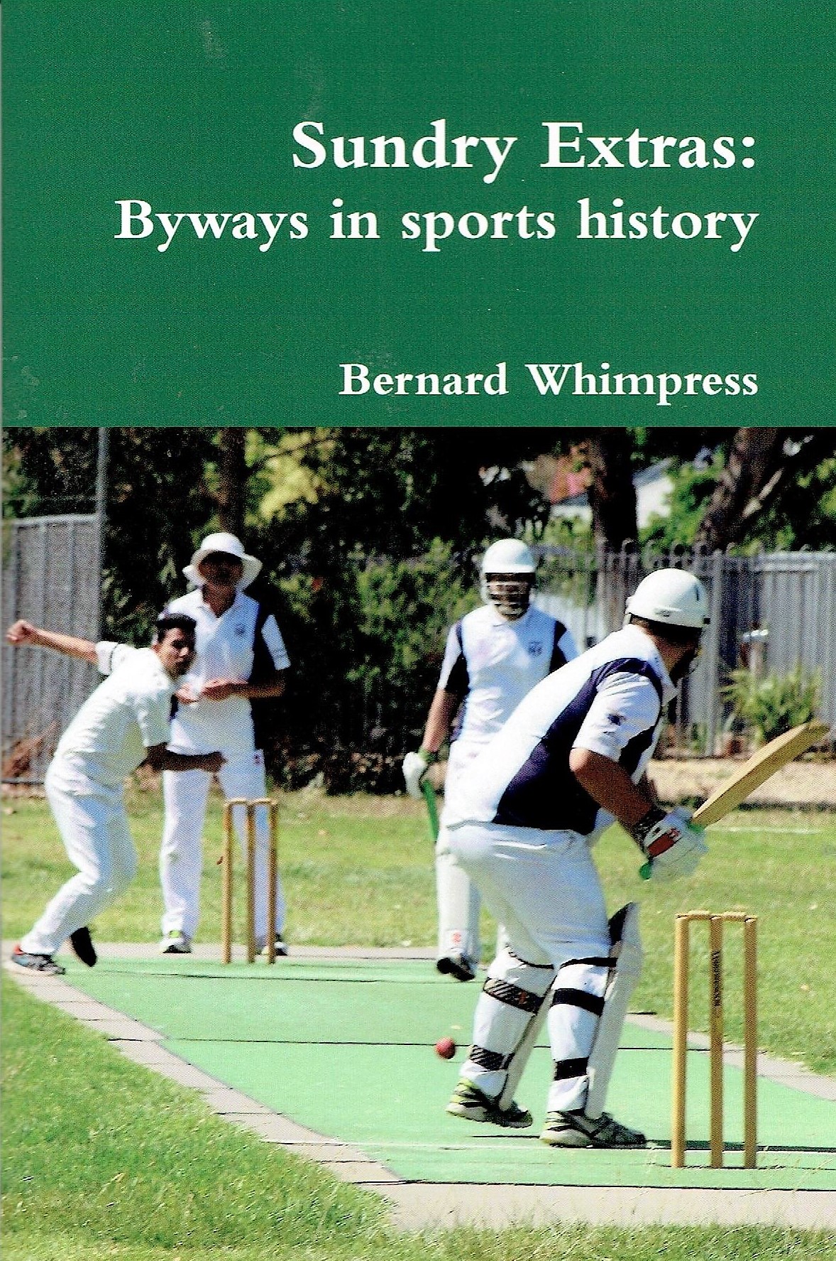 This booklet is based on a talk I gave to the Historical Society of South Australia on 4 August 2017. It roams over much of my sports writing discussing various approaches and forms, problems encountered and overcome. It also contains the poem, 'A Footy Crowd' which was first published in 1999.